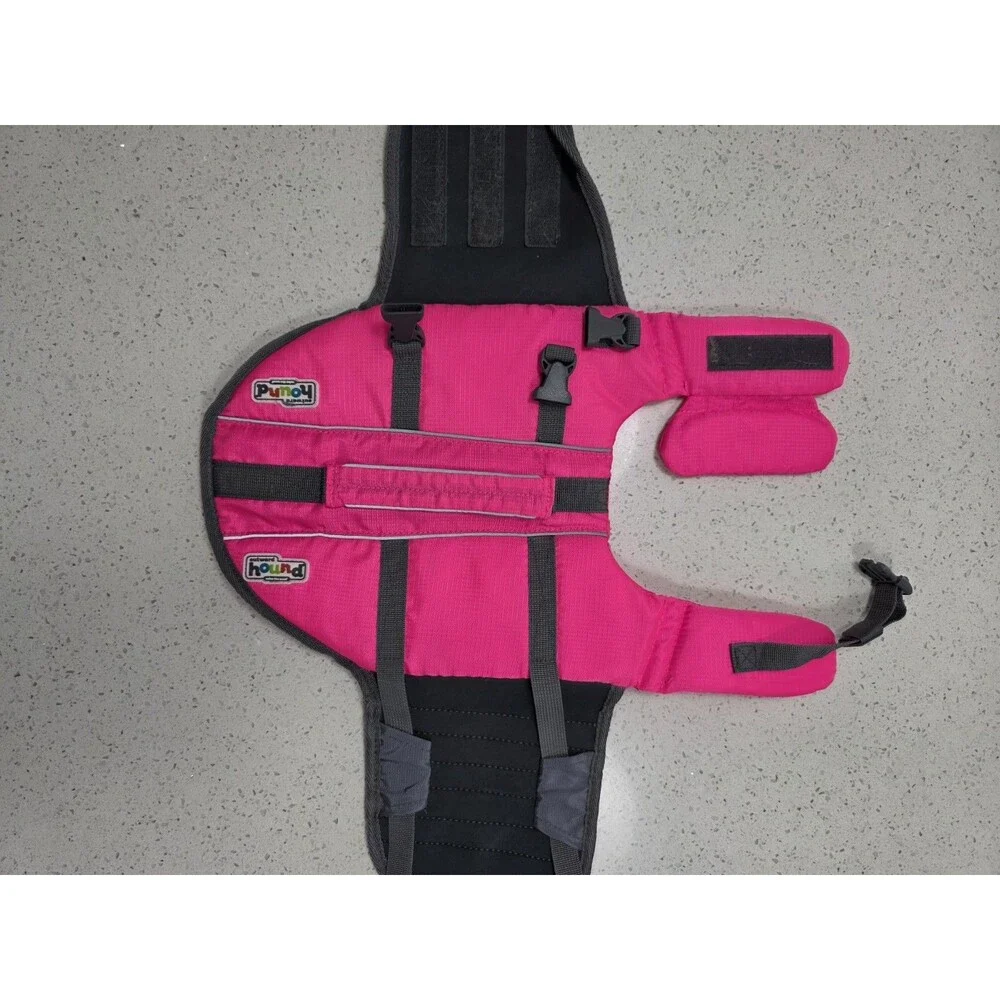 Outward Hound Granby Pink Splash Dog Life Jacket Small